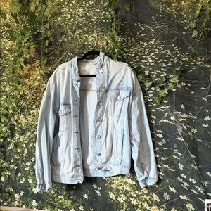 American Eagle Outfitters Light Blue Denim Jacket